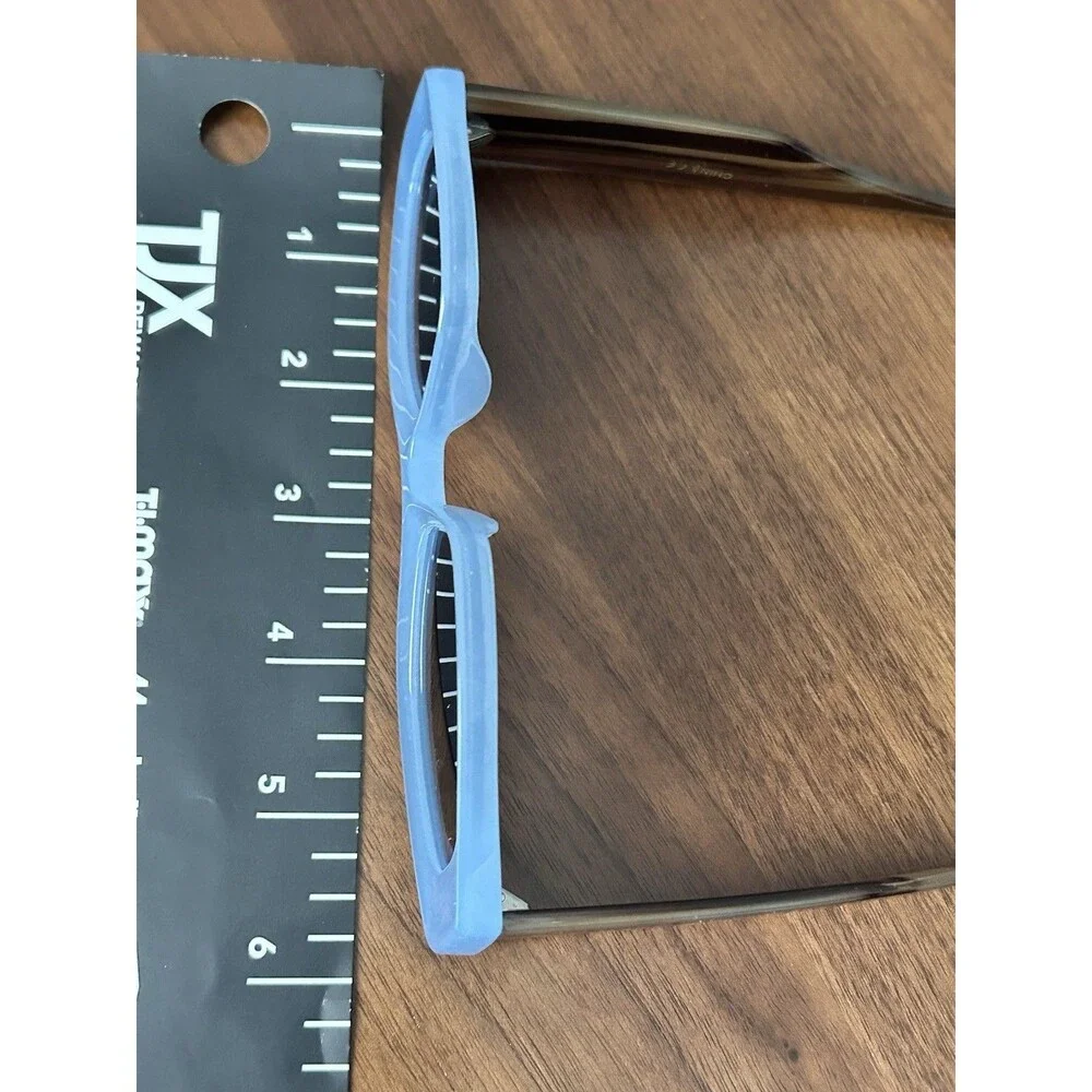 Giselle  8GSL22638 Women's Cat Eye Sunglasses Blue Frame Black Tinted Cat.2
